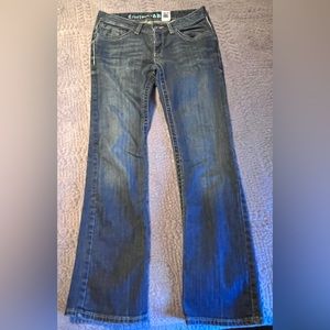 Cruel Denim Abby Women Jeans Blue 28/ 5R Embroidered pockets on back Boot Cut
